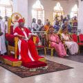 L'actuel Oba de Benin, Ewuare II