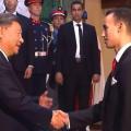 Xi jinping et moulay hassan